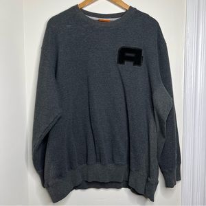 And1 Locker Room Collection Dark Gray Sweatshirt Men’s XXL Soft Inside Heavy